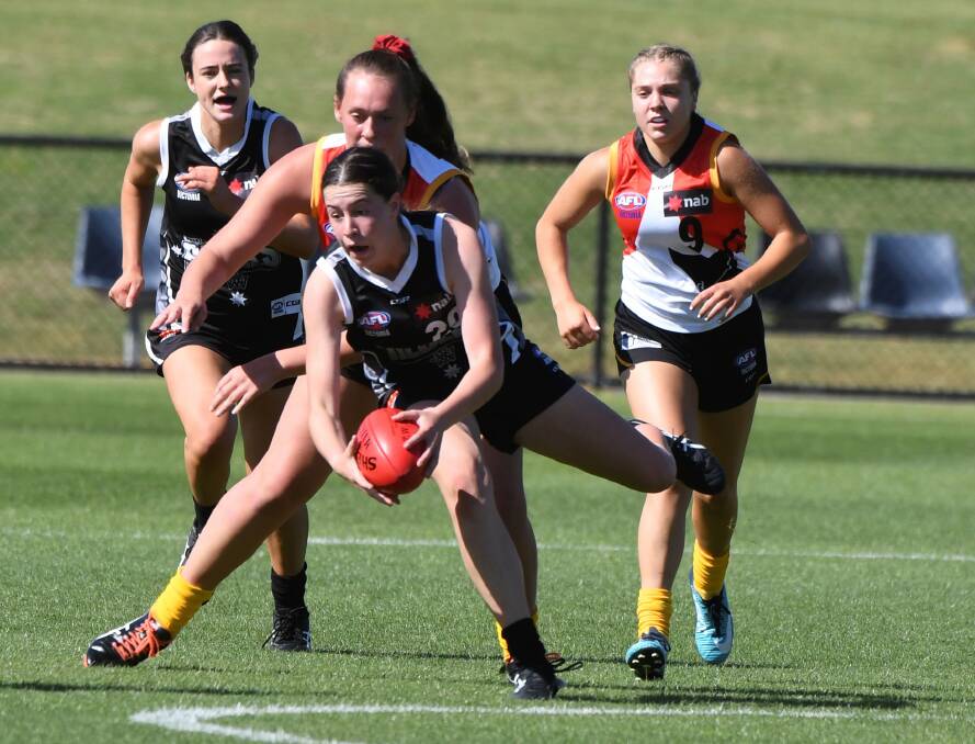 Horsham Saint Ella Friend is one of five Wimmera girls named in the Rebels under-18 squad. Picture: BALLARAT COURIER