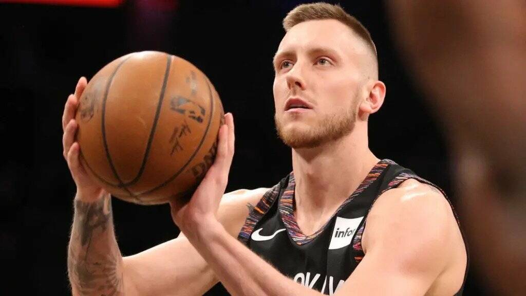 Horsham's Mitch Creek takes his free throw shot during two seconds of play for the Brooklyn Nets. CREDIT:USA TODAY SPORTS