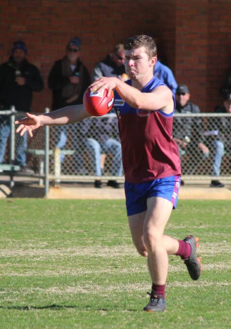 King in action with Horsham in 2019. Picture: LACHLAN WILLIAMS
