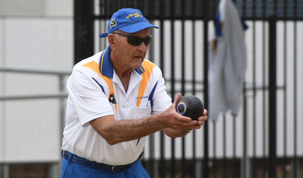 REPRESENT: Rex Bergen is one of the seven who will represent the Wimmera. Bergen had a successful weekend, winning the Mens State Fours and State Mixed Pairs. Picture: SAMANTHA CAMARRI 