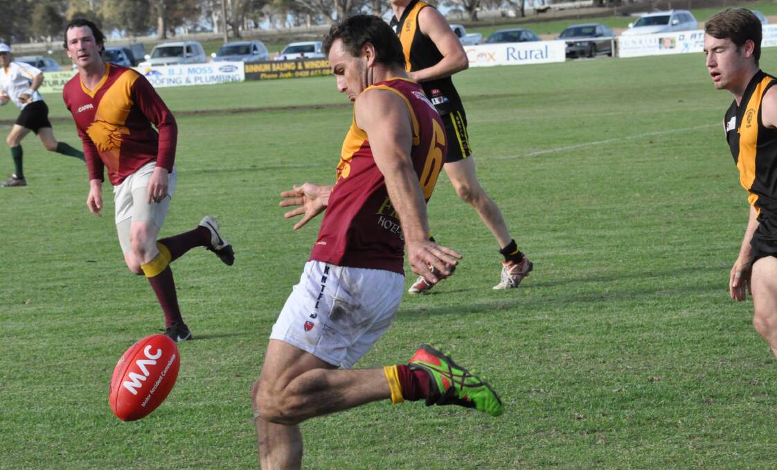 REPRESENT: Border Districts star Cameron Sandercock will represent in the interleague carnival this weekend. Picture: NARACOORTE HERALD