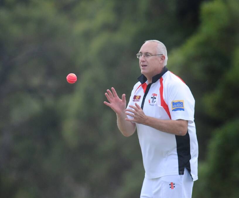 DECADE OF SERVICE: Darren Chesterfield has been around the Horsham cricket scene for over a decade, in a number of roles. 