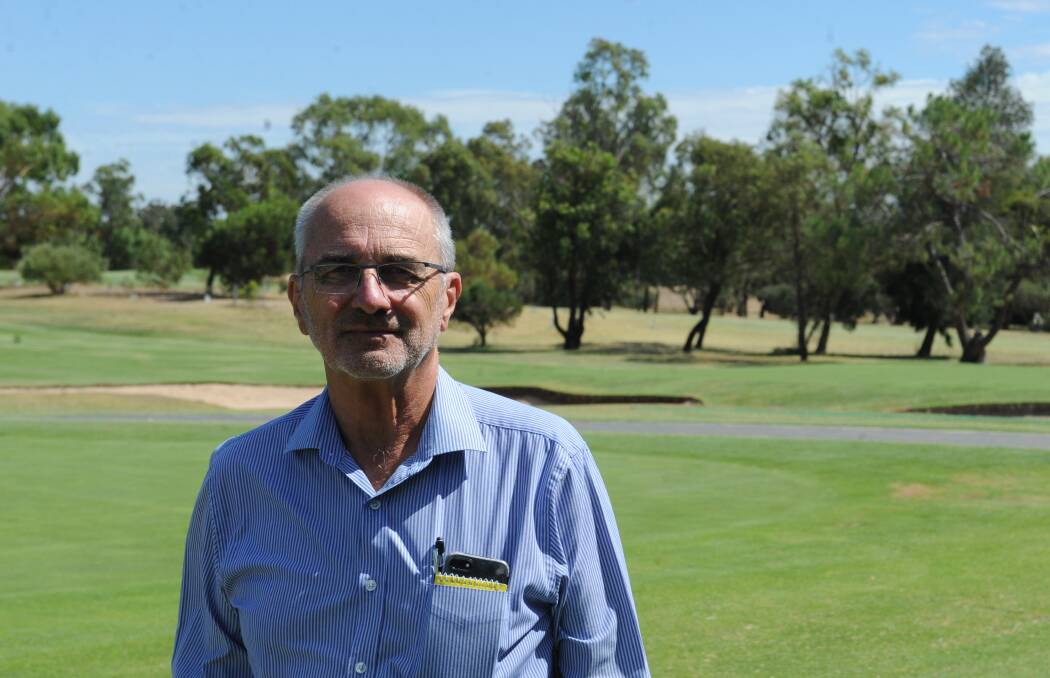 ON BOARD: John Ackland has joined the Horsham Golf Club to help it thrive into the future. Picture: SEAN WALES