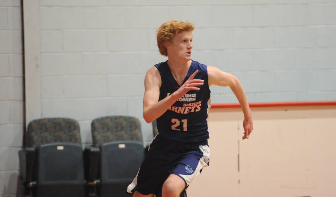 Jeremiah McKenzie was prolific on Saturday night, finishing with 23 points. Picture: SEAN WALES