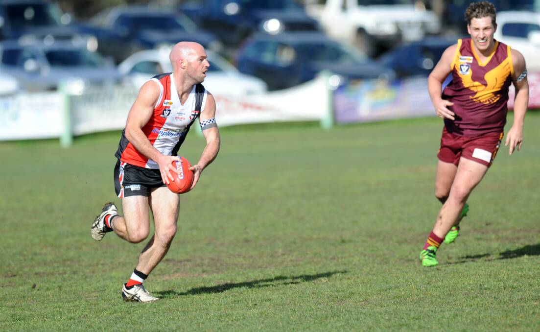 SIGNED ON: Luke Fisher will coach the Horsham Saints for a third season next year.