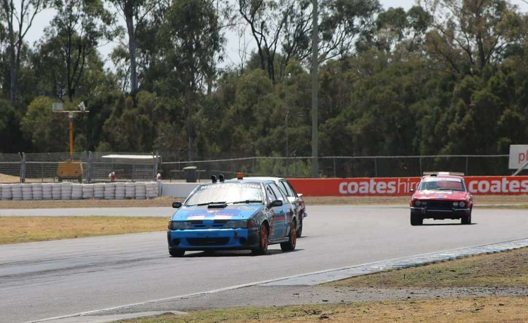 NEW ENGINE: Munted Racing has put a new engine in its car, and is hoping to be able to complete two 10-hour days of racing at the weekend. Picture: CONTRIBUTED