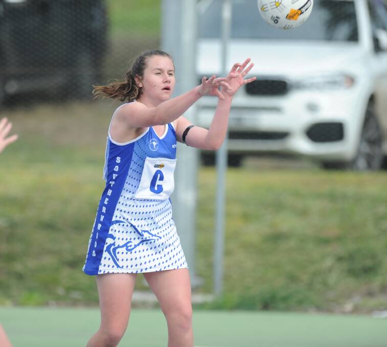 Olivia Muldoon plays in A Grade and 17 and under for the Southern Roos.