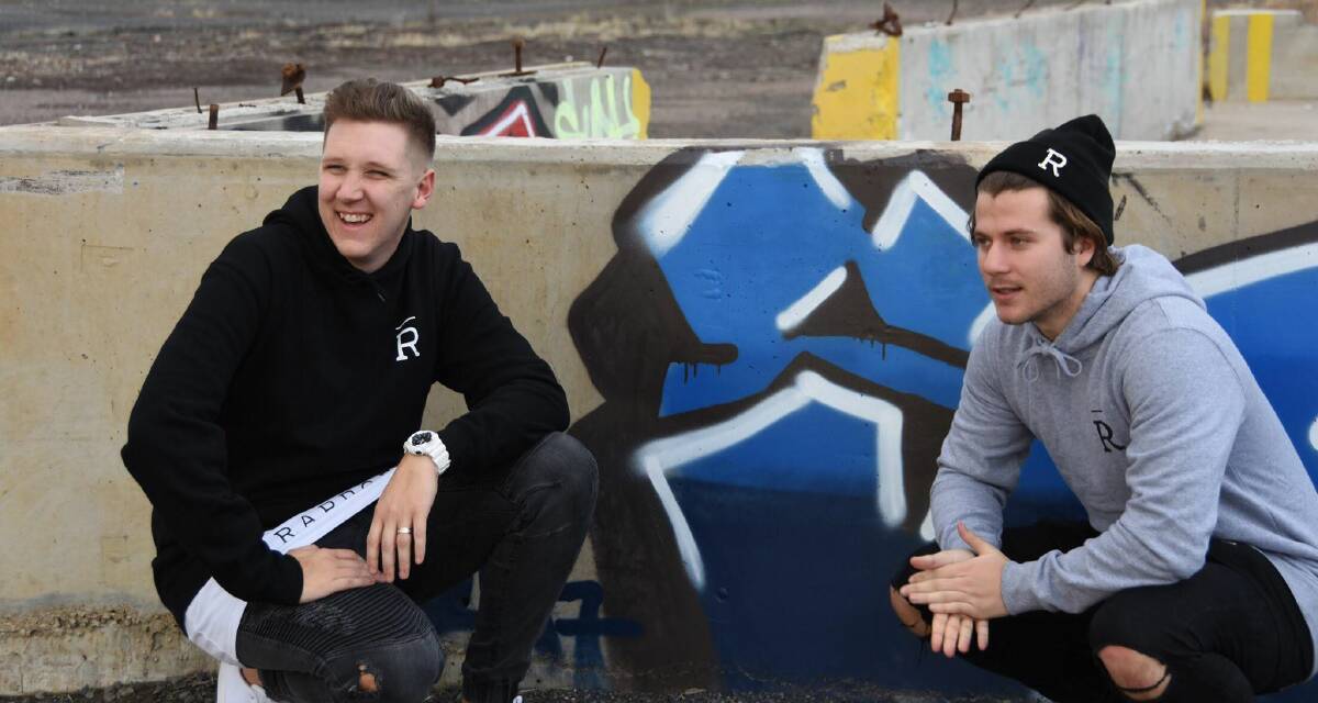 Rappore Lifestyle founders Greg McKinnon and Hayden Jarred. Picture: CONTRIBUTED 
