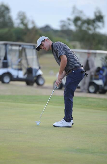 Lewis Gebert at the Horsham Golf Club men's championship this year.