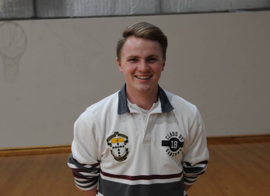 Sebastian Dalgleish attends St Brigid's College in Horsham. He has been umpiring in the Ballarat region this season.