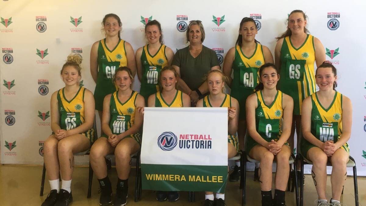 The Wimmera-Mallee 15 and under team. Picture: CONTRIBUTED
