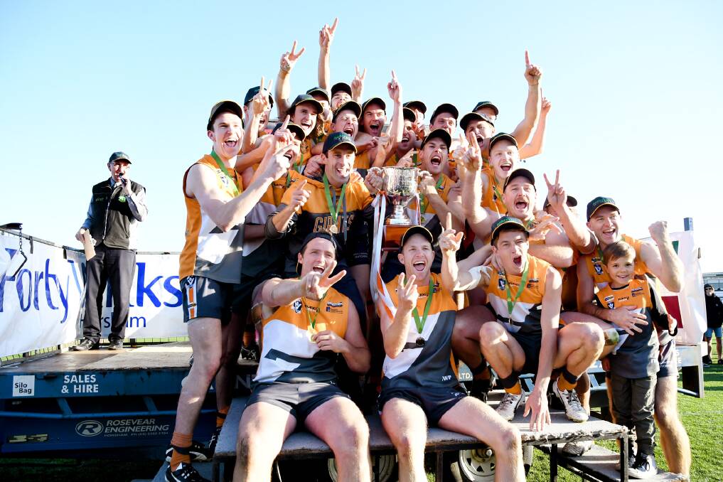 ON THE MOVE: Last year's Horsham district league premiers the Southern Mallee Giants are hoping to join the Wimmera league this season. Picture: SAMANTHA CAMARRI