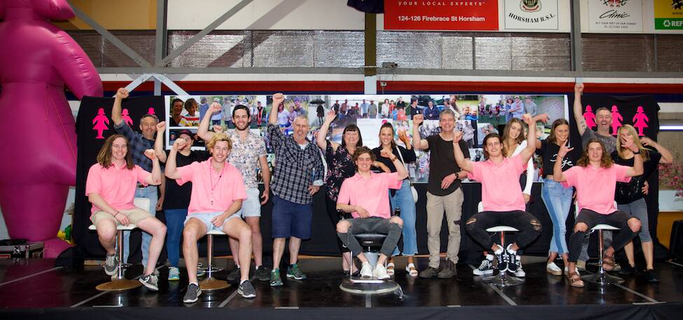 The head shaving event was a huge success. Picture: JANE MURRAY PHOTOGRAPHY