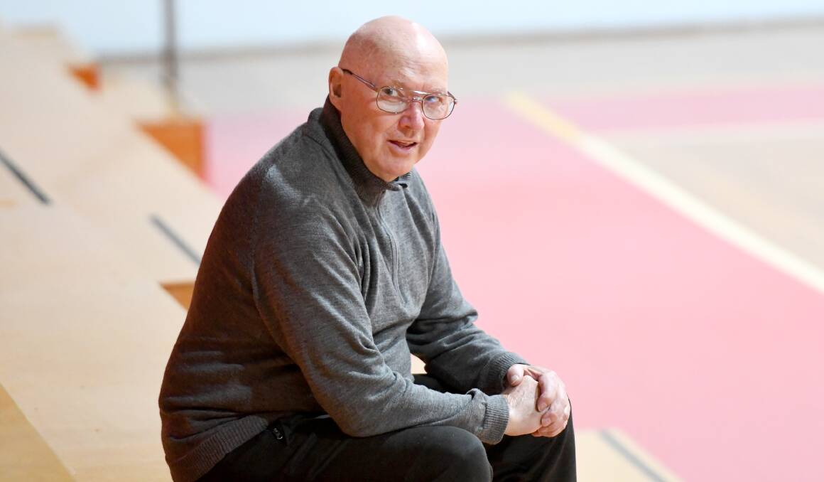 UNWAVERING PASSION: Horsham Amateur Basketball Association's Owen Hughan has been involved with basketball for more than 50 years. He has had a huge impact on basketball in the Wimmera since the late 1980s. 