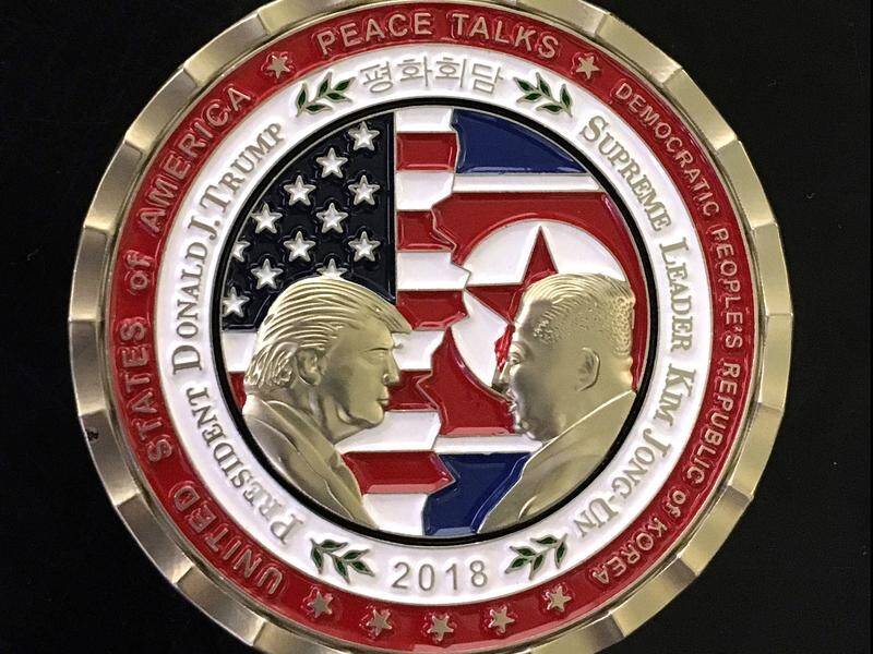 The commemorative coin was discounted after Trump called off his planned meet with Kim Jong Un.