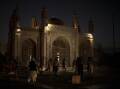 A blast has struck a Mosque in Kabul during evening prayers. (AP PHOTO)