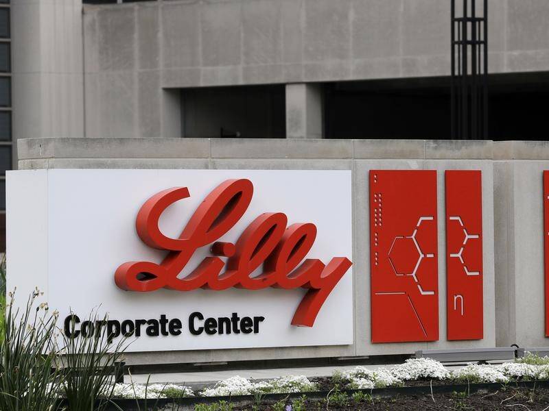 Eli Lilly says an antibody drug may help keep some virus patients from needing to be hospitalised.