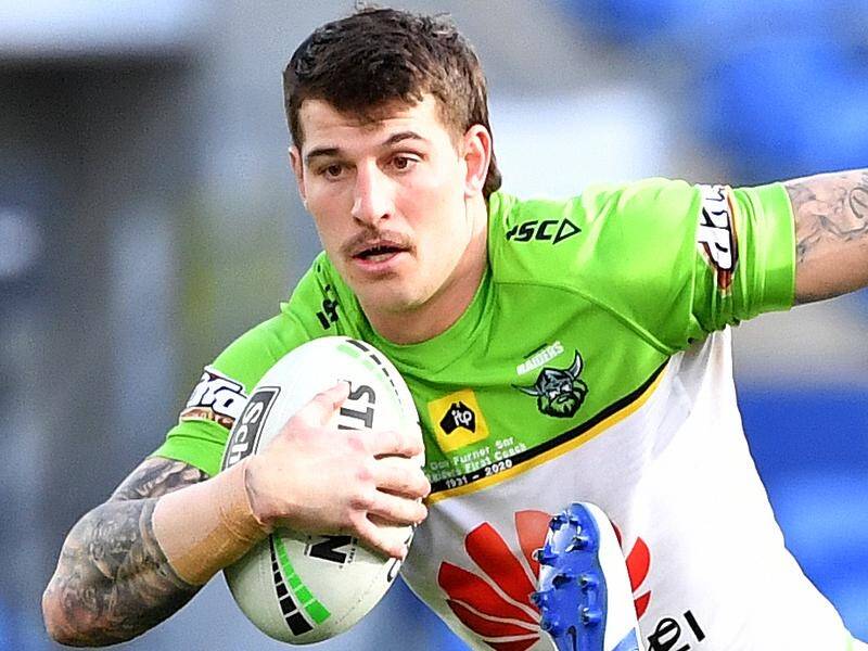 Canberra centre Curtis Scott may have his NRL season cut short by a leg injury.
