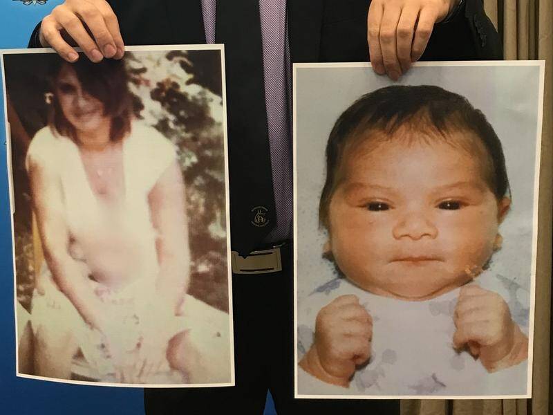 Veronica Lockyer and her baby Adell Partridge were last seen in late 1998. (Angie Raphael/AAP PHOTOS)