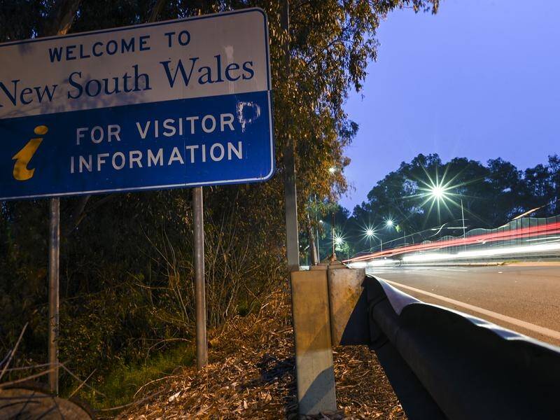 The NSW government has eased travel orders on its border with Victoria.
