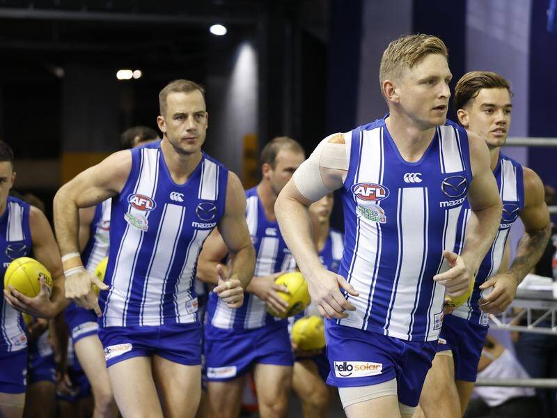 Jack Ziebell and senior colleagues lead North Melbourne well, says Hawthorn coach Alastair Clarkson.
