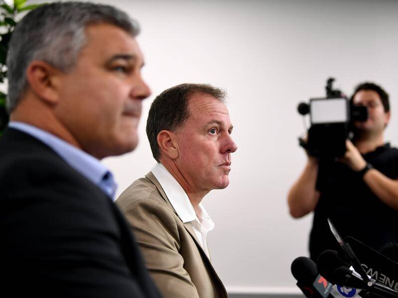 Coaches union boss Phil Moss (left) says the FFA needs to explain fully Alen Stajcic's removal.