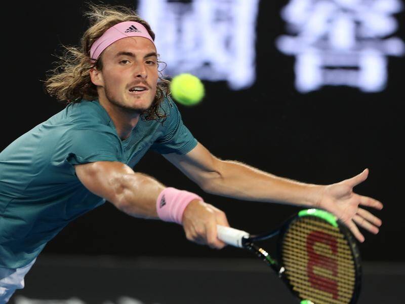 Stefanos Tsitsipas is the first Greek player to make the Australian Open fourth round.