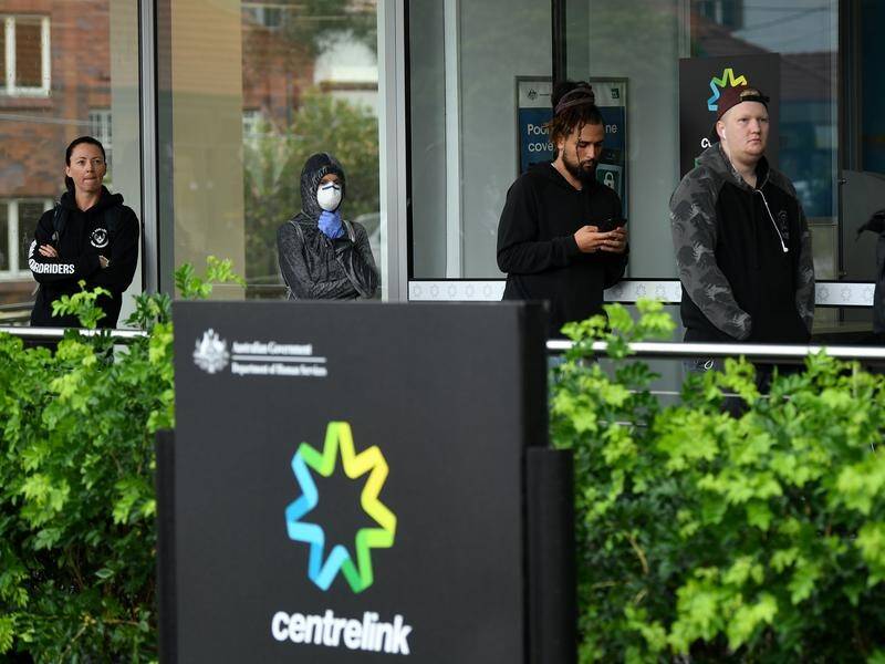 Australia's jobless rate is predicted lower than expected because of coronavirus.