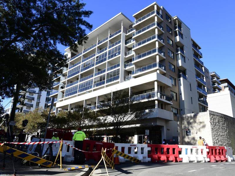 Residents of an apartment building in Sydney have been forced to leave their homes.