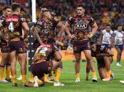 The Broncos are hoping to improve on their poor record at Suncorp Stadium against Melbourne. (Darren England/AAP PHOTOS)