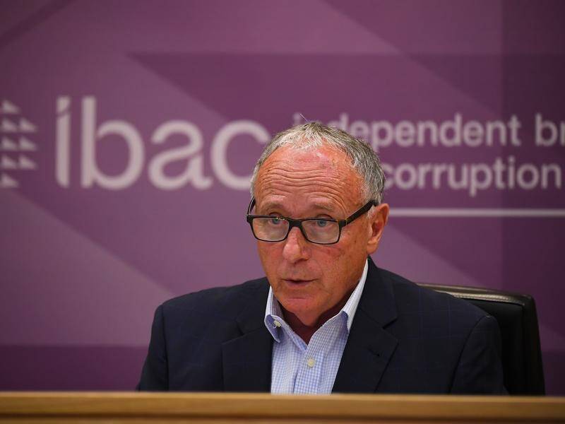 IBAC commissioner Robert Redlich appeared before a Victorian parliamentary inquiry in May. (James Ross/AAP PHOTOS)