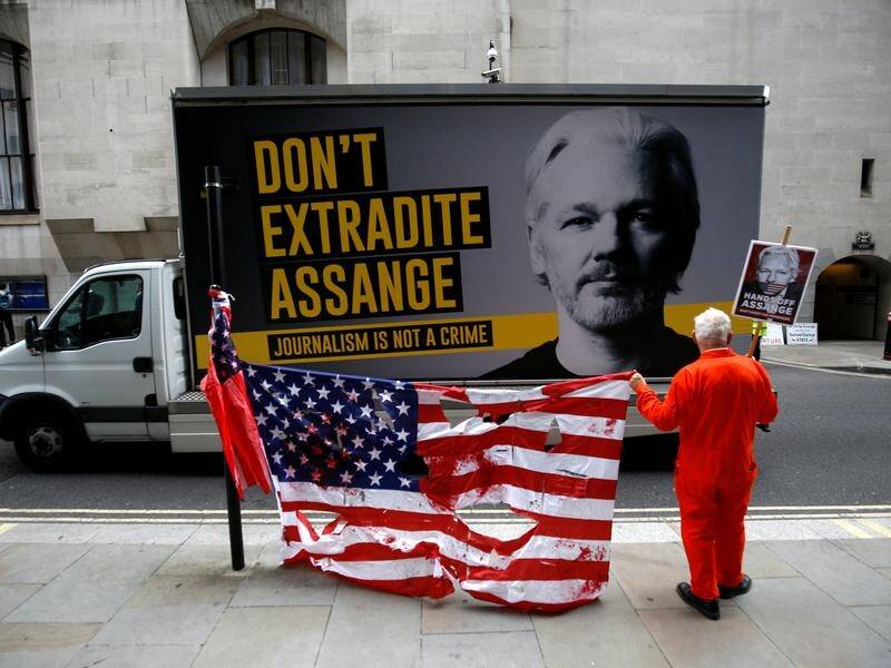 Julian Assange is fighting against being sent to the US to face hacking and espionage charges.