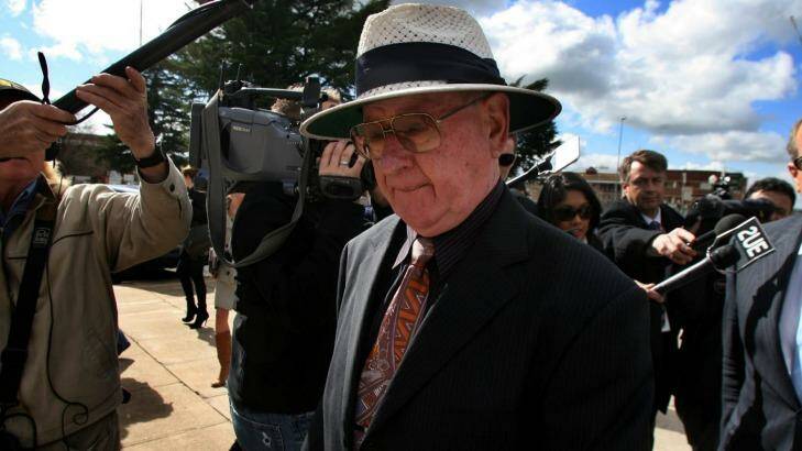 Former priest Brian Spillane outside court in 2008. Photo: Dean Sewell
