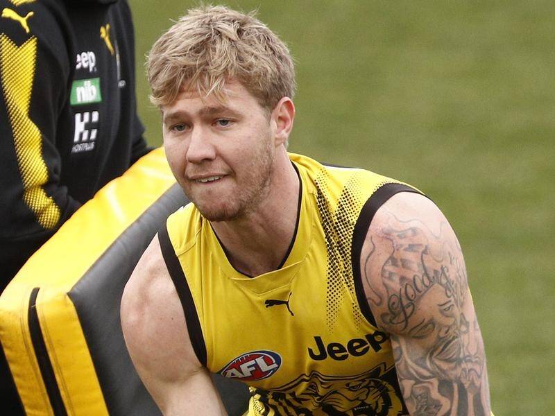 Nathan Broad has been recalled for Richmond's AFL clash with St Kilda on Friday night.
