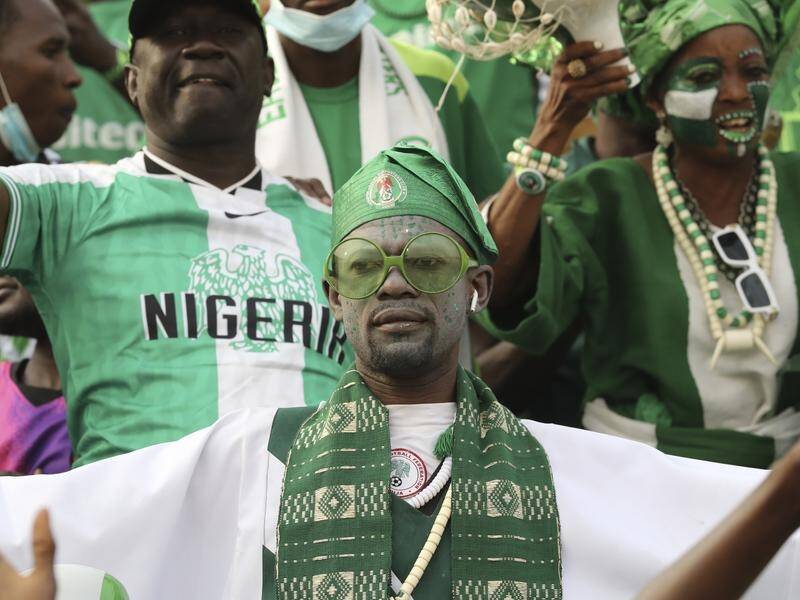Nigeria's fans had reason to celebrate after their side eased into the AfCoN knockout stages.