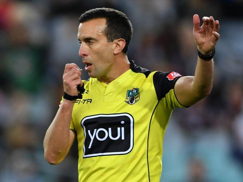 Referee Matt Cecchin is making his return to the NRL this weekend.