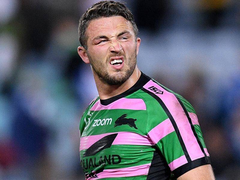 Sam Burgess is no certainty to play for South Sydney when they clash with Brisbane in the NRL.