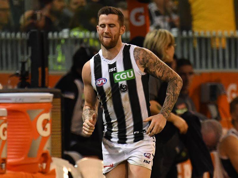 Collingwood's Jeremy Howe suffered a jarred left ankle in the preliminary final win over Richmond.