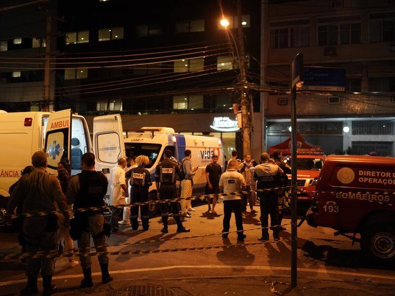 At least ten people died after a fire broke out at a hospital in Brazilian capital Rio de Janeiro.
