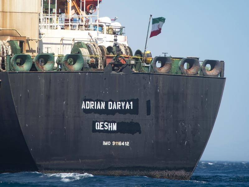 The US is angry an Iranian tanker has been allowed to leave Gibraltar with its oil cargo.