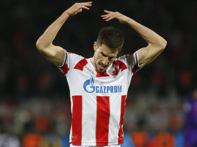Red Star's Milos Degenek and his teammates have had their pay halves amid the coronavirus pandemic.