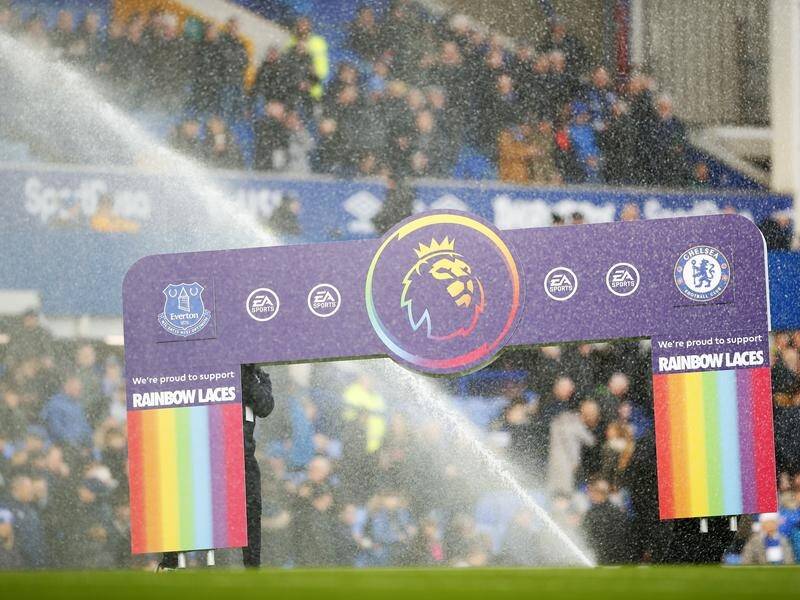 Claims of homophobic chants during Chelsea's visit to Everton are being investigated.
