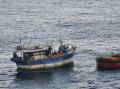 The outgoing government has confirmed two asylum seeker boats have been turned back since Wednesday.