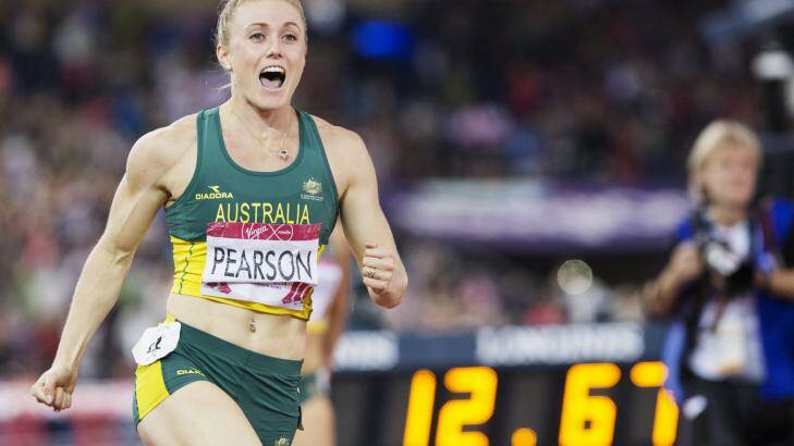 Sally Pearson's winning time was her fastest since March. Photo: James Brickwood