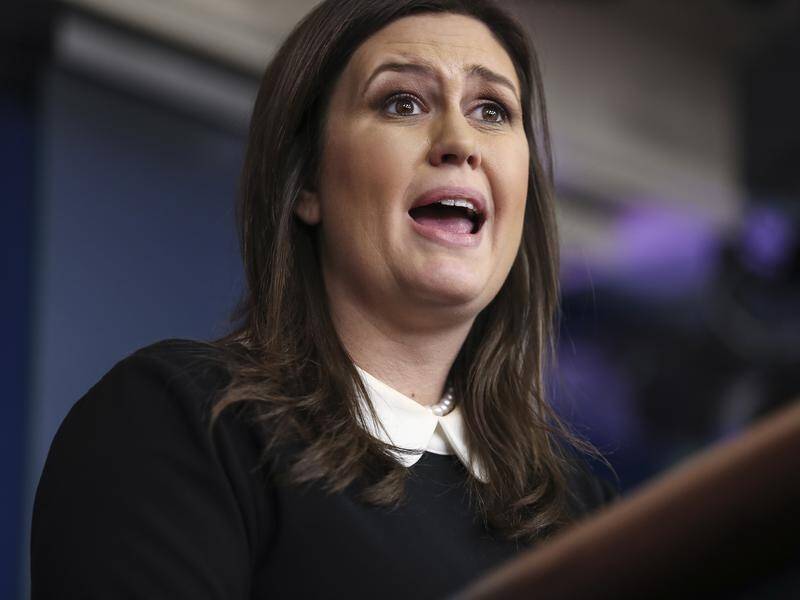 'The administration was looking at ways to find the funding elsewhere,' Sarah Huckabee Sanders says.