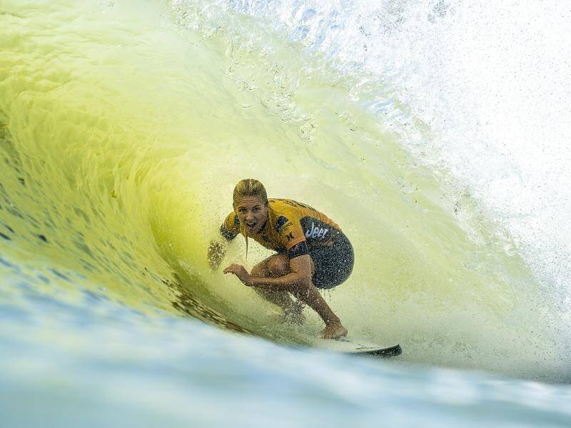 Stephanie Gilmore will shoot for a seventh world surfing championship in Hawaii next week.
