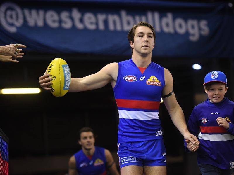 Rhylee West has received support from coach Luke Beveridge after his dad criticised team selections.