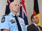 Queensland's new police chief Steve Gollschewski says domestic violence will remain a priority. (Jono Searle/AAP PHOTOS)
