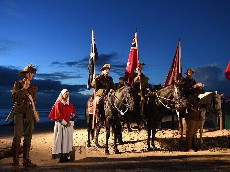 Thousands attended Anzac Day dawn services around the country, including the Gold Coast.