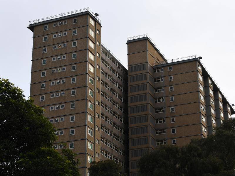 Nine public housing tower blocks in Melbourne, linked to 53 COVID-19 cases, have been locked down.